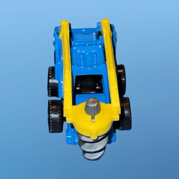 Matchbox Mattel INC Construction Blue INC Hole Driller Vehicle - Picture 3 of 6